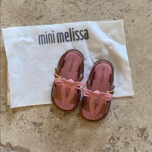 Mini Melissa Sandals -Pink